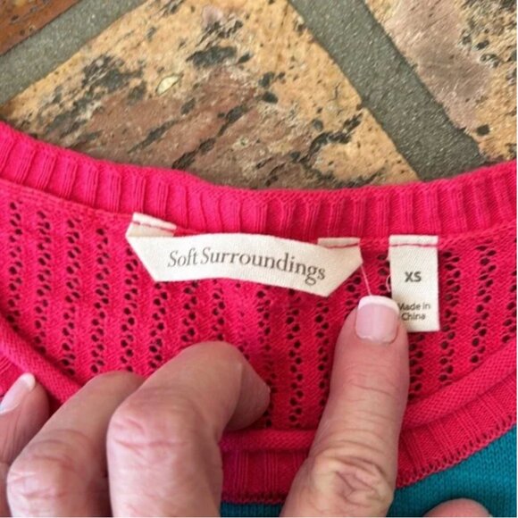 Soft Surroundings Biosphere Sweater szXS - Picture 7 of 12